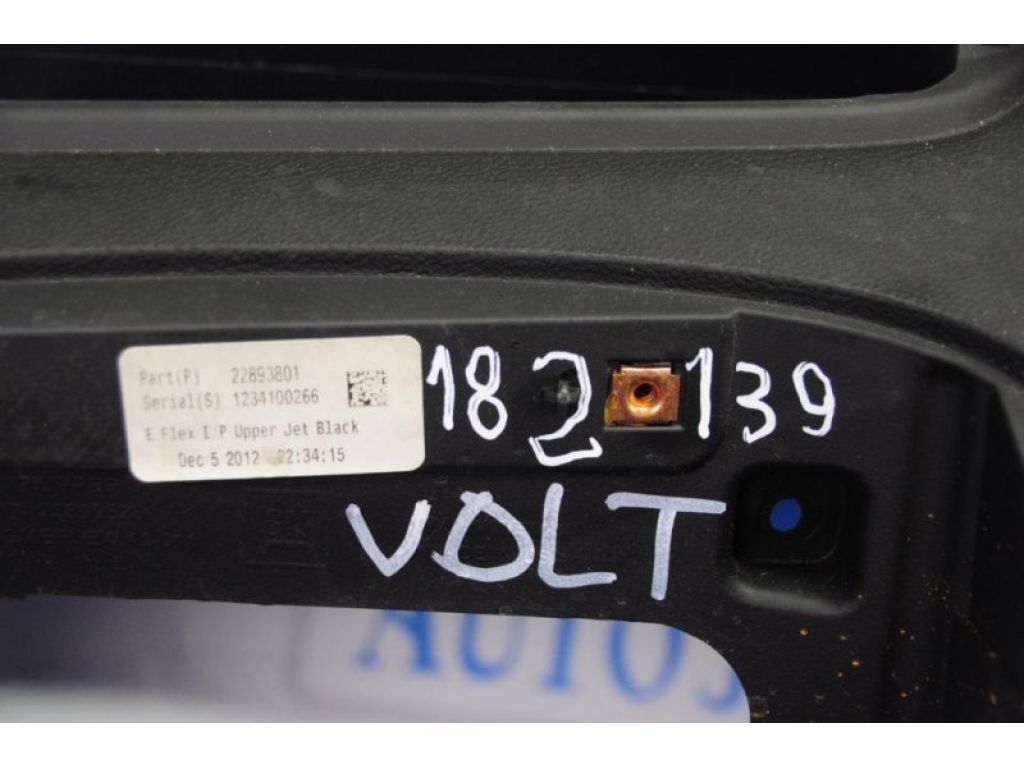 22893801 | торпедо CHEVROLET VOLT 10-15 - Фото 2