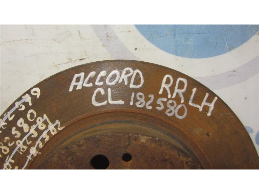 Гальмівний диск задній HONDA ACCORD CL7 03-07 - Фото 2