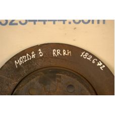 Гальмівний диск задній MAZDA 3 BK 03-08
