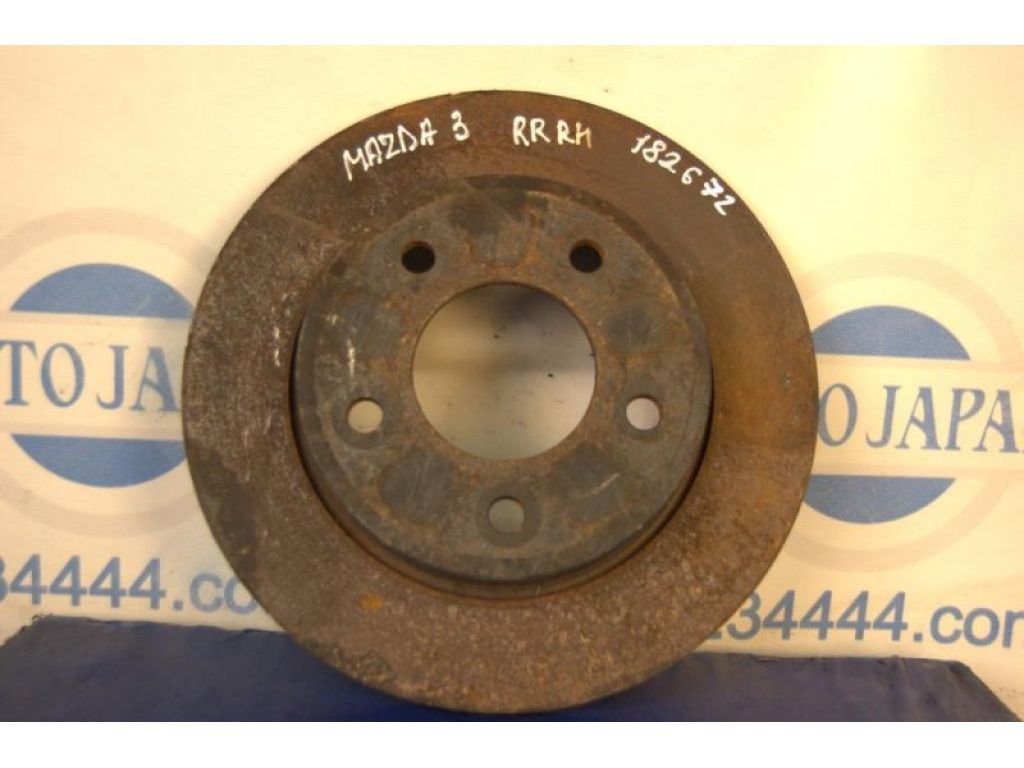 Гальмівний диск задній MAZDA 3 BK 03-08 - Фото 2