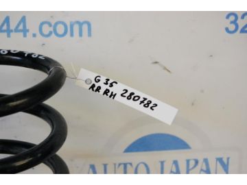 Пружина задньої підвіски INFINITI G25/G35/G37/Q40 06-14
