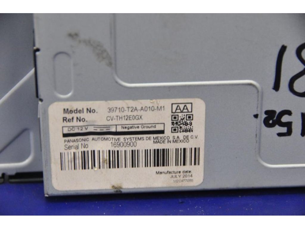 39710-T2A-A01 | монітор HONDA ACCORD CR 13-18 - Фото 4