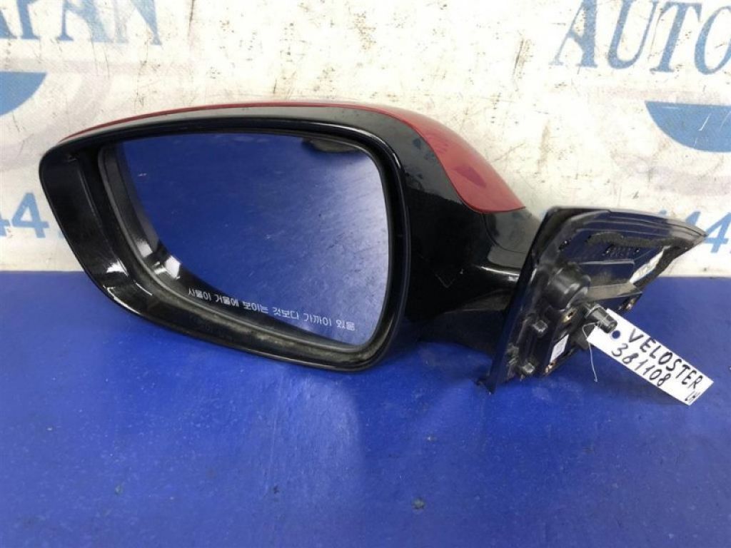 87610-2V010AS | Дзеркало лів. HYUNDAI VELOSTER 11-18
