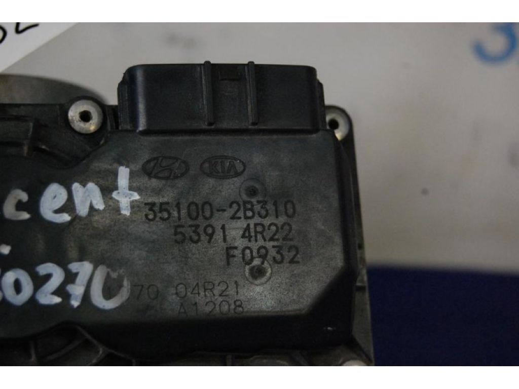 35100-2B310 | Дроссельная заслонка HYUNDAI ACCENT MC 06-10 - Фото 3