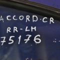 73455-T2F-Y00 | Скло дверей глухе задн. лів. HONDA ACCORD CR 13-18 - Прев'ю 2