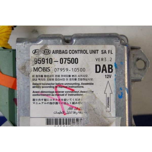 Блок керування AIRBAG KIA PICANTO SA 04-10 95910-07500 — 4
