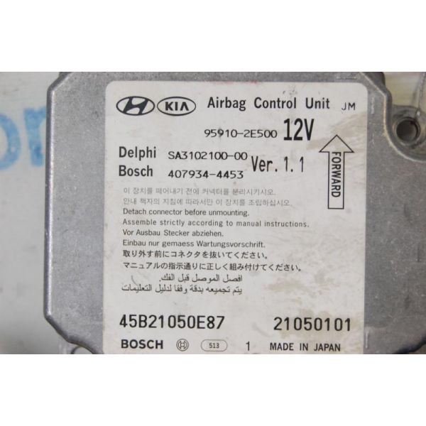Блок керування AIRBAG HYUNDAI TUCSON 04-10 95910-2E500 — 2