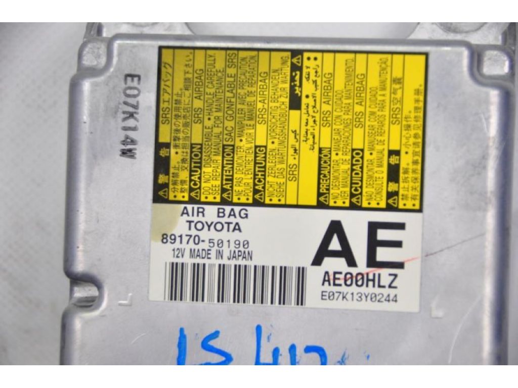 89170-50190 | Блок керування AIRBAG LEXUS LS460 06-12 - Фото 4