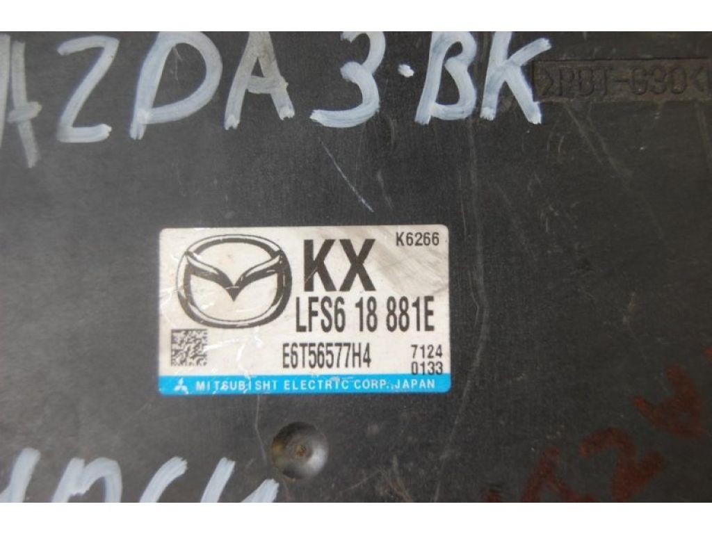 LFS6-18-881E | Блок керування двигуном MAZDA 3 BK 03-08 - Фото 2