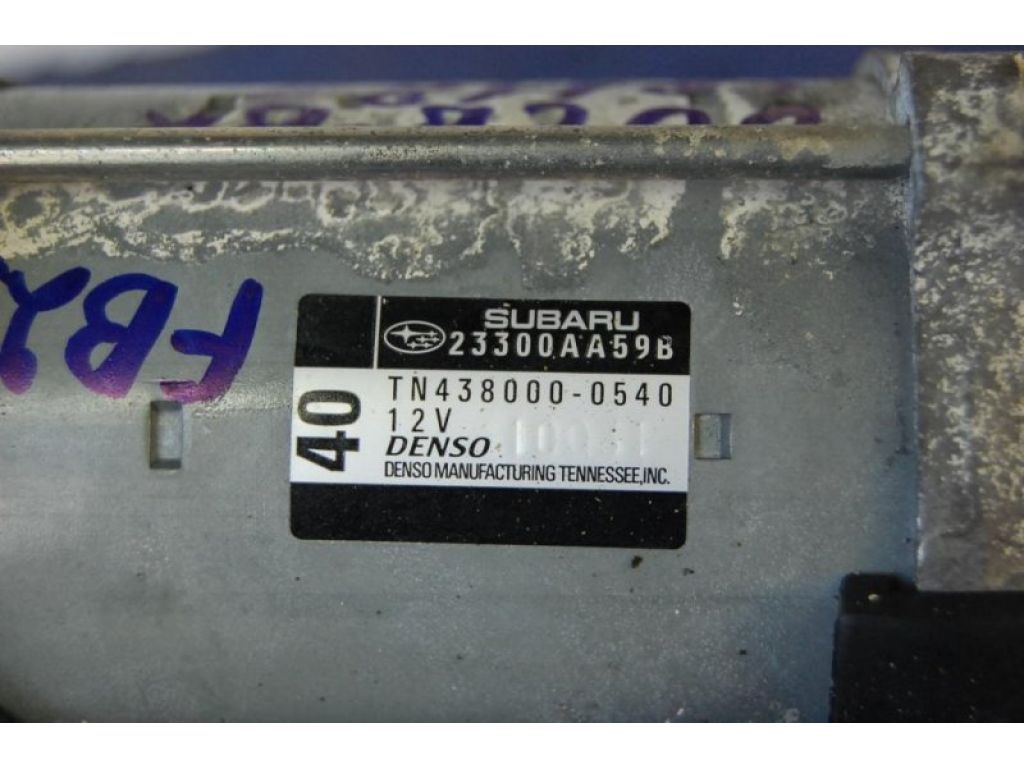23300AA59B | стартер SUBARU OUTBACK 09-14 BR - Фото 2