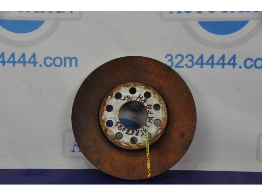 5C0 615 301 A | Гальмівний диск передній VOLKSWAGEN JETTA USA 10-17 - Фото 2