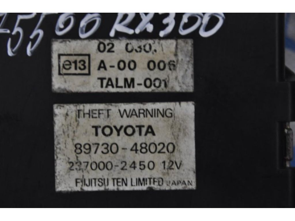89730-48020 | Блок електронний LEXUS RX300 98-03