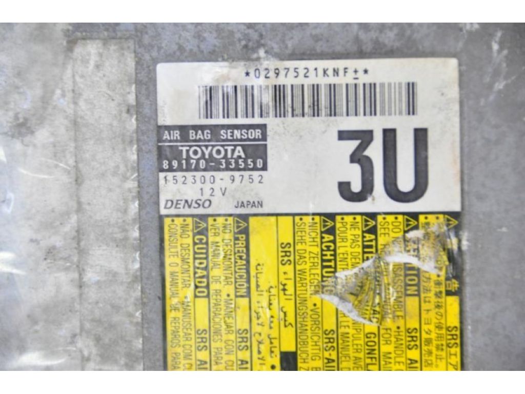89170-33550 | Блок керування AIRBAG LEXUS ES350 06-12