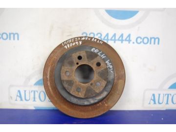 Тормозной диск задний лев. SUBARU IMPREZA 00-07 GD/GG