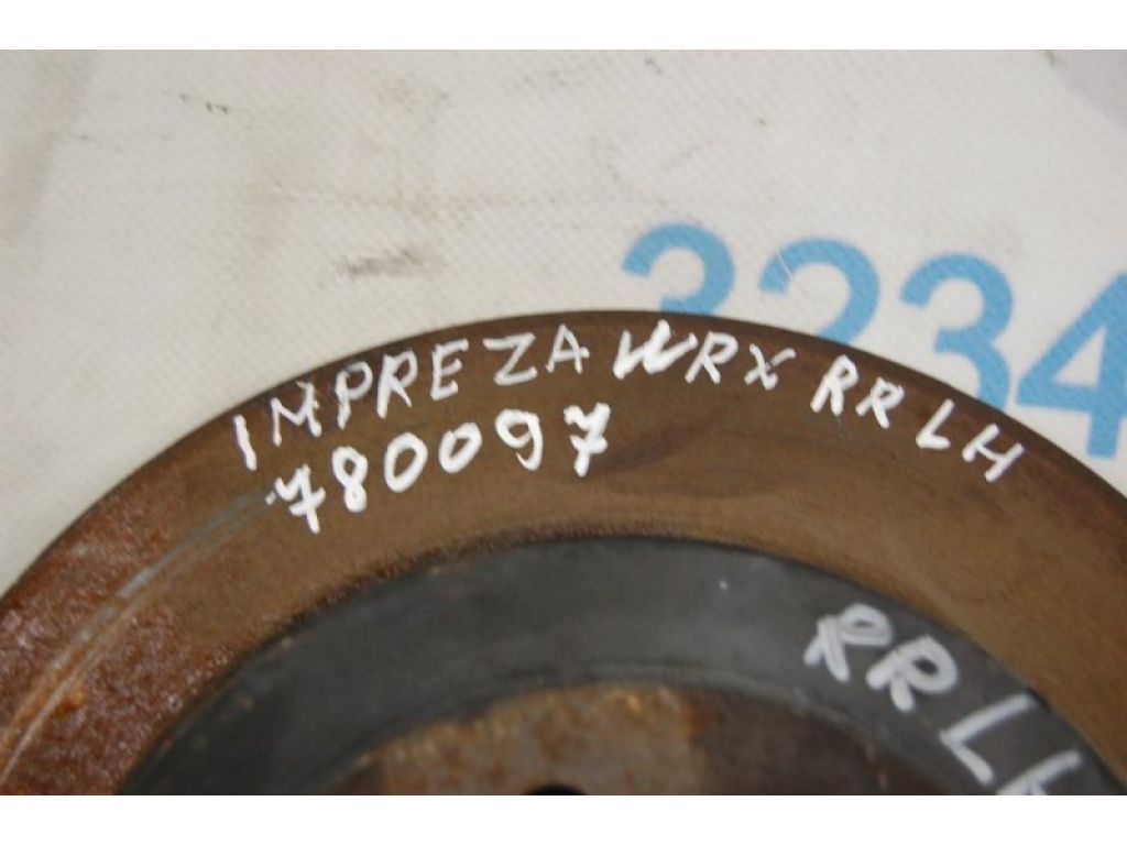 26700FE030 | Гальмівний диск задній лів. SUBARU IMPREZA 00-07 GD/GG - Фото 2