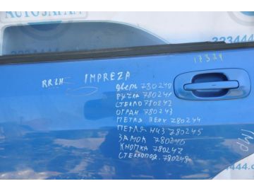 Обмежувач дверей задн. лів. SUBARU IMPREZA 07-11 GE/GH