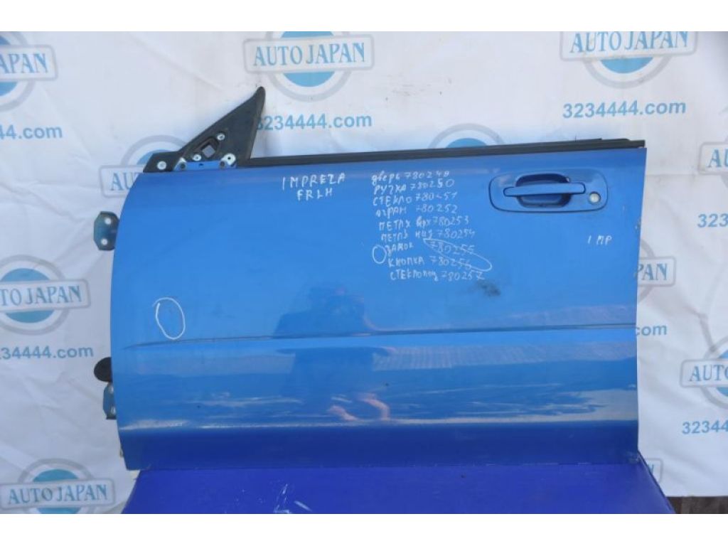 60009FE013 | Двері передн. лів. SUBARU IMPREZA 00-07 GD/GG