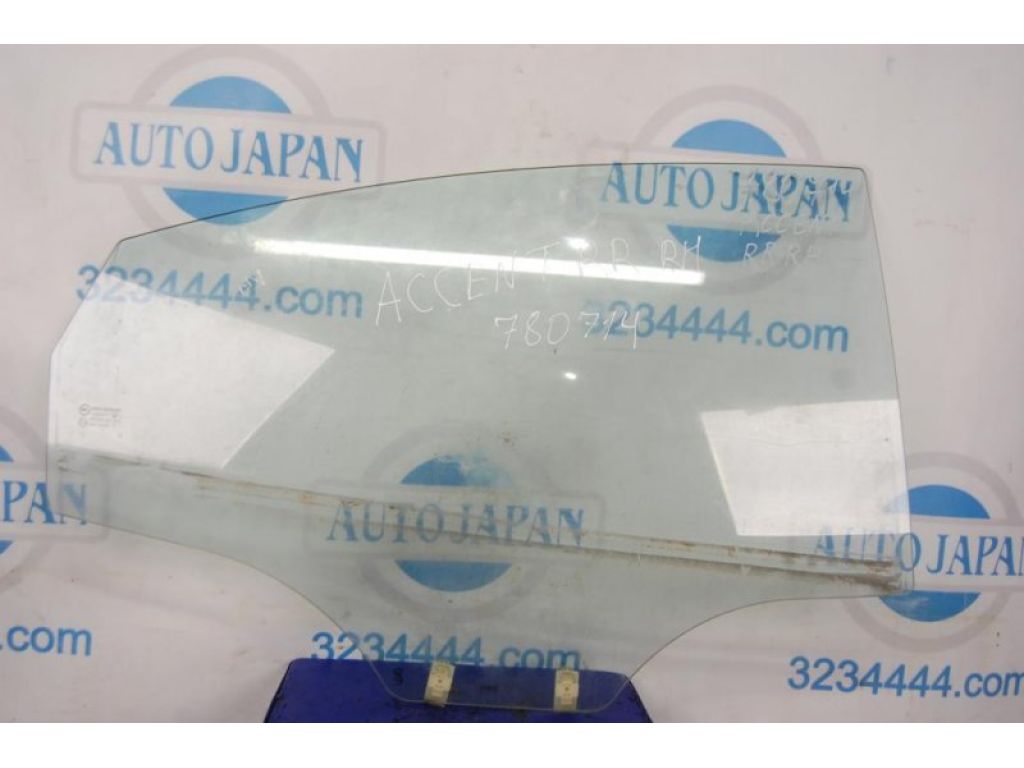 83421-1R000 | Скло дверей задн. прав. HYUNDAI ACCENT RB 10-