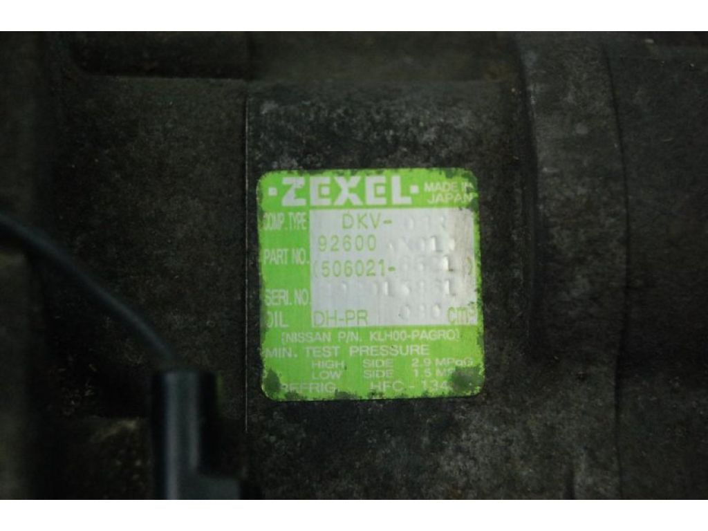 92600-AX010 | Компрессор кондиционера NISSAN MICRA 03-11 - Фото 3