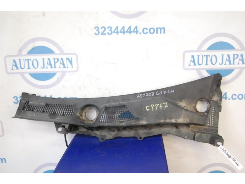 66863-JK600 | Пластик під лобове скло / Жабо лів. INFINITI G25/G35/G37/Q40 06-14