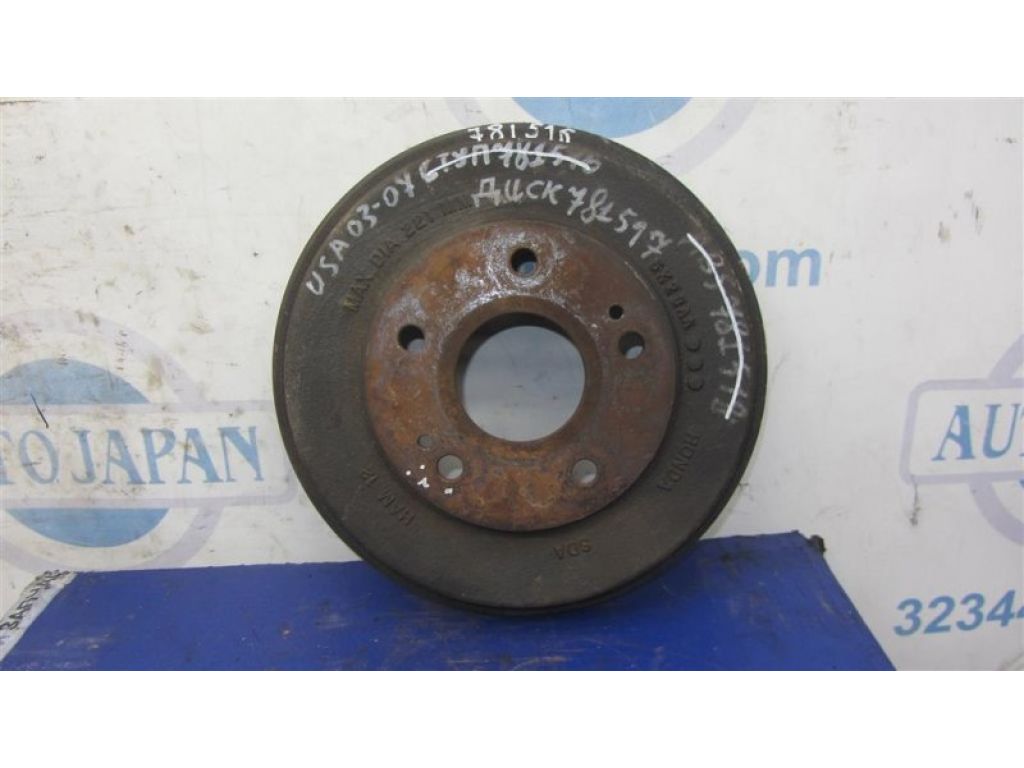 42610-SDA-A00 | Тормозной барабан лев. HONDA ACCORD USA 03-07