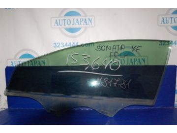 Скло дверей передн. лів. HYUNDAI SONATA YF 10-14