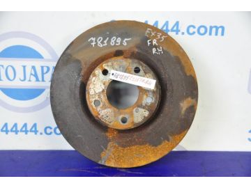 Гальмівний диск передній INFINITI EX35(37) 07-12