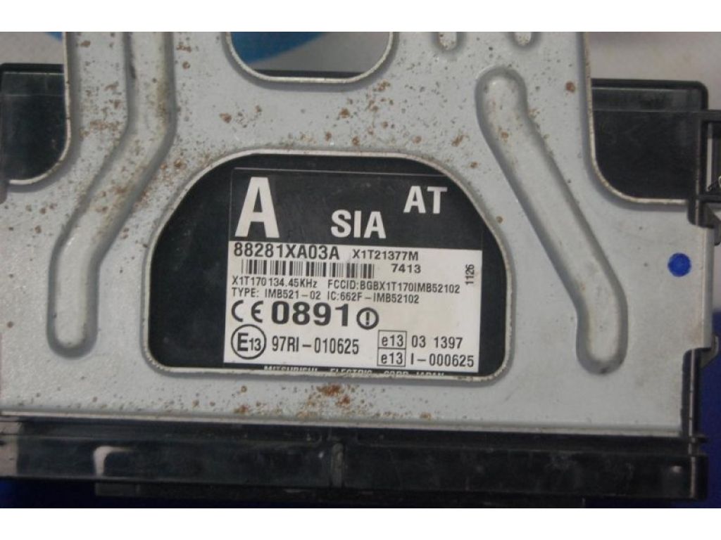 88281XA03A | Блок иммобилайзера SUBARU TRIBECA B10 07-13 - Фото 3