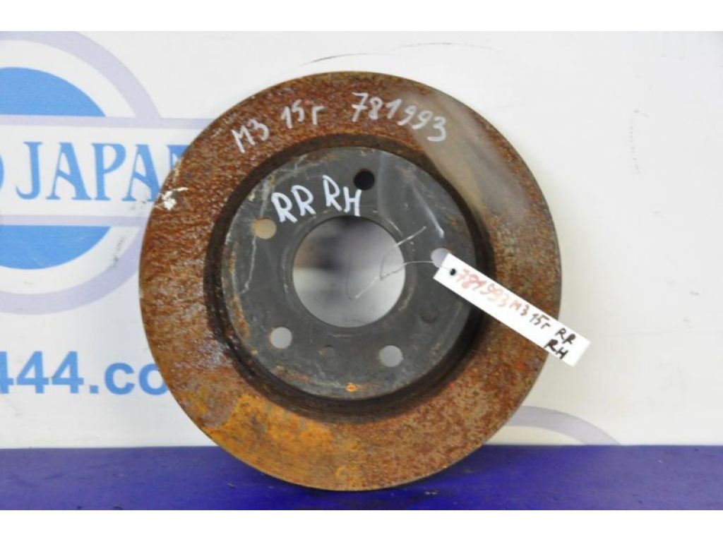 B45G26251A | Гальмівний диск задній прав. MAZDA 3 BM 13-19