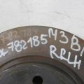 B45G26251A | Гальмівний диск задній лів. MAZDA 3 BM 13-19 - Прев'ю 2