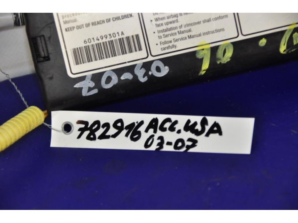 06783-SDA-A82 | Подушка безпеки в сидінні прав. HONDA ACCORD USA 03-07 - Фото 2