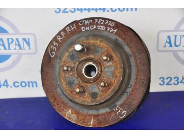 Гальмівний диск задній прав. INFINITI G25/G35/G37/Q40 06-14