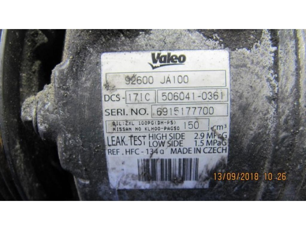 92600-JA100 | Компрессор кондиционера INFINITI FX S50 03-08 - Фото 4