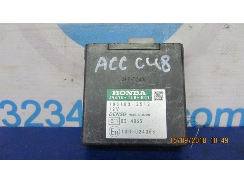 39670-TL0-G01 | Блок керування парктроніком HONDA ACCORD CU8 / TSX 08-14 - Фото 3