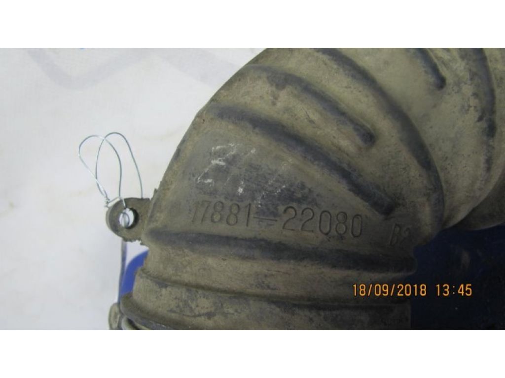 17881-22080 | Патрубок воздушного фильтра TOYOTA COROLLA 120 00-07 - Фото 4