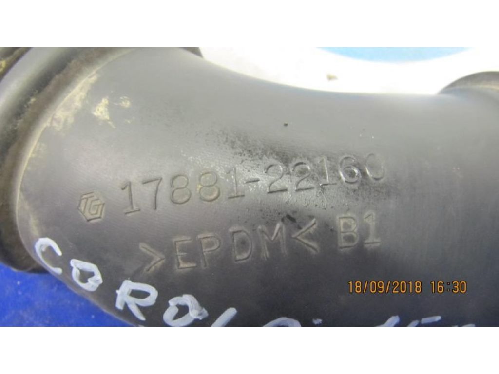 17881-22160 | Патрубок воздушного фильтра TOYOTA COROLLA 150 06-13 - Фото 4