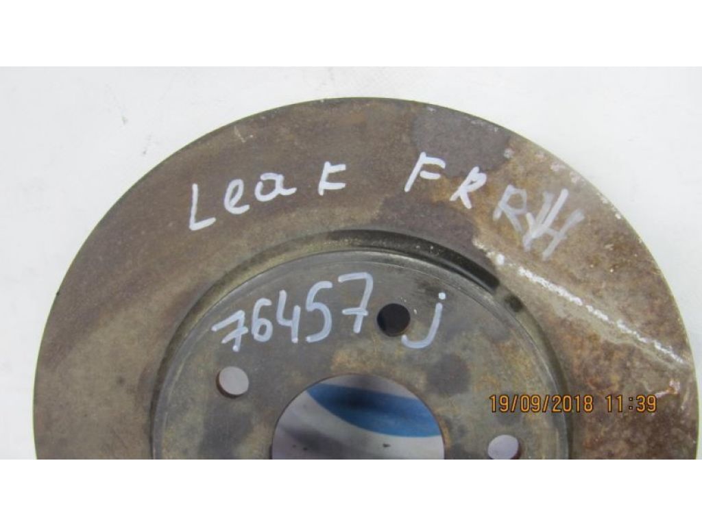 40206-3NA0A | Тормозной диск передний прав. NISSAN LEAF 10-17 - Фото 2