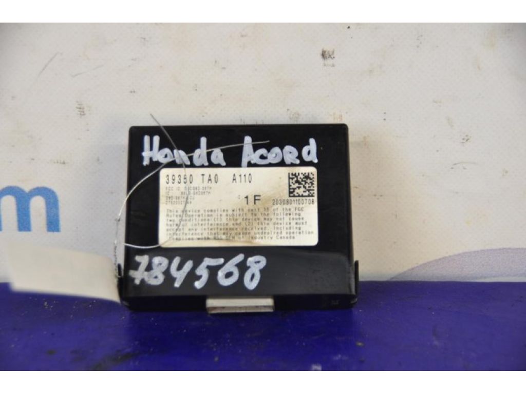 39350-TA0-A11 | Блок керування тиском в шинах HONDA ACCORD USA 07-12 - Фото 2