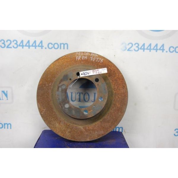 Гальмівний диск передній TOYOTA LAND CRUISER PRADO 150 09-17 43512-60150