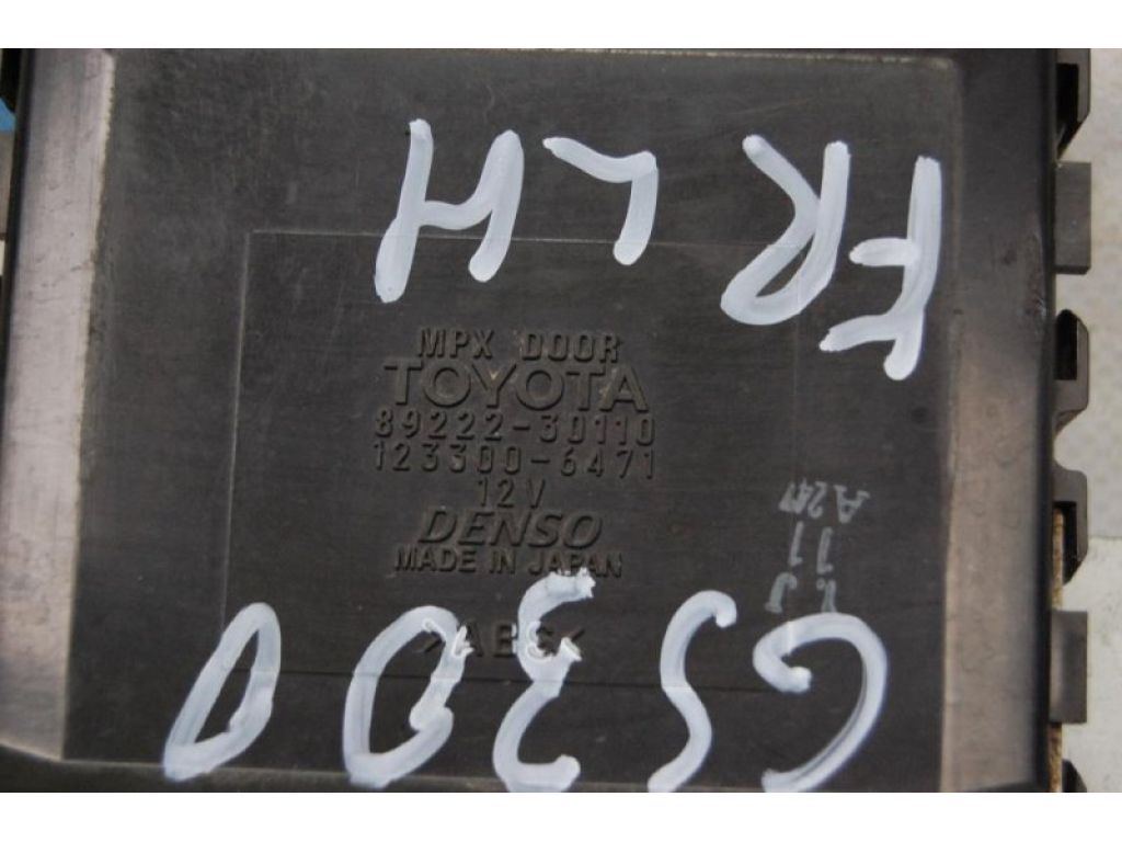 89222-30110 | Блок управления дверей передн. лев. LEXUS GS350 GS300 05-11 - Фото 4