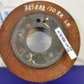 58411-1H300 | Гальмівний диск задній HYUNDAI I30 FD 07-12