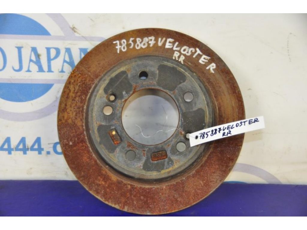 58411-3X300 | Тормозной диск задний лев. HYUNDAI VELOSTER 11-18