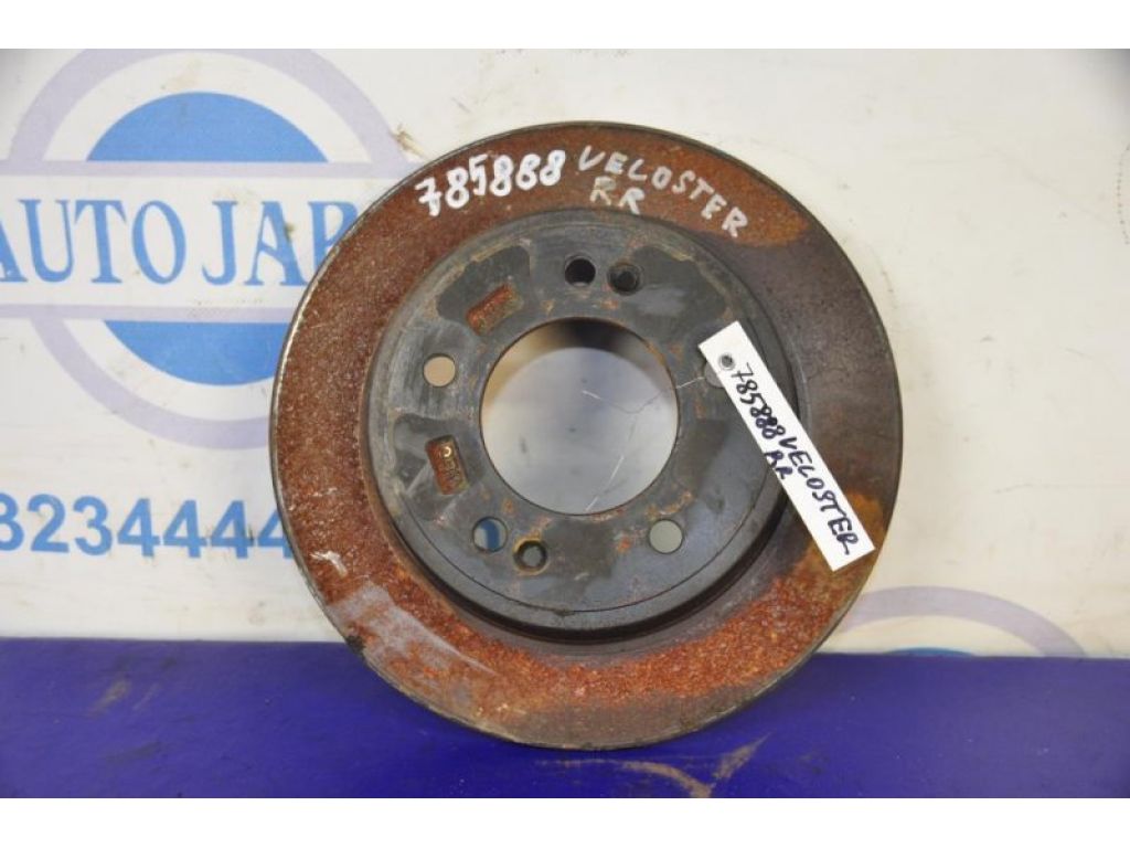 58411-3X300 | Гальмівний диск задній прав. HYUNDAI VELOSTER 11-18