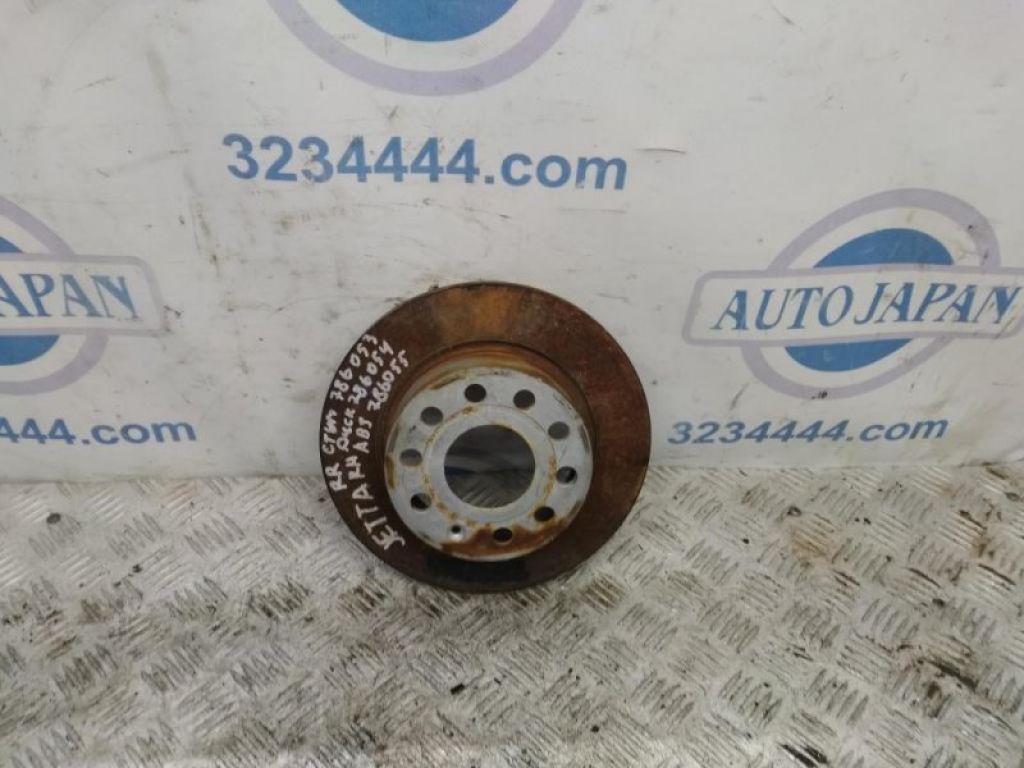 5C0 615 601 | Тормозной диск задний VOLKSWAGEN JETTA USA 10-17