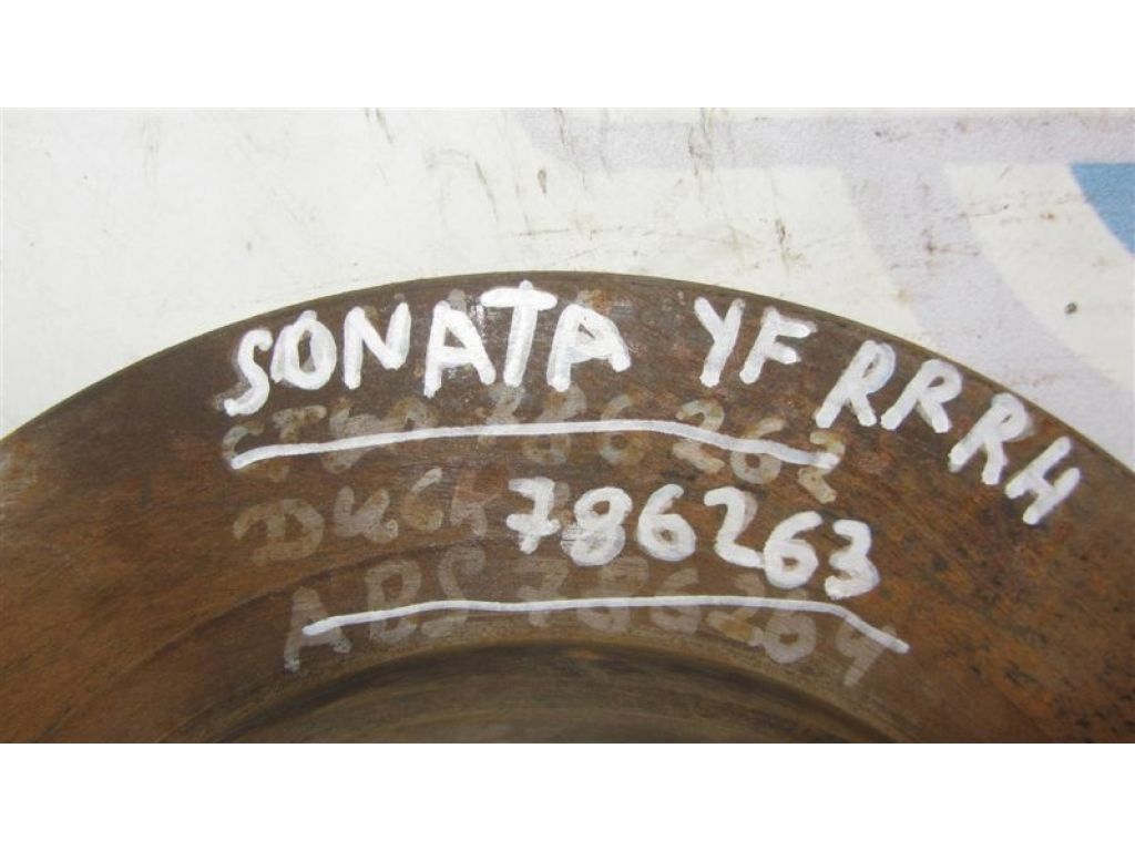 58411-3Q000 | Гальмівний диск задній HYUNDAI SONATA YF 10-14 - Фото 2