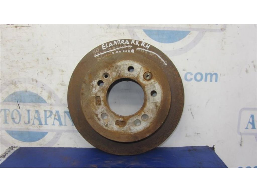 58411-2H300 | Тормозной диск задний HYUNDAI ELANTRA HD 06-11