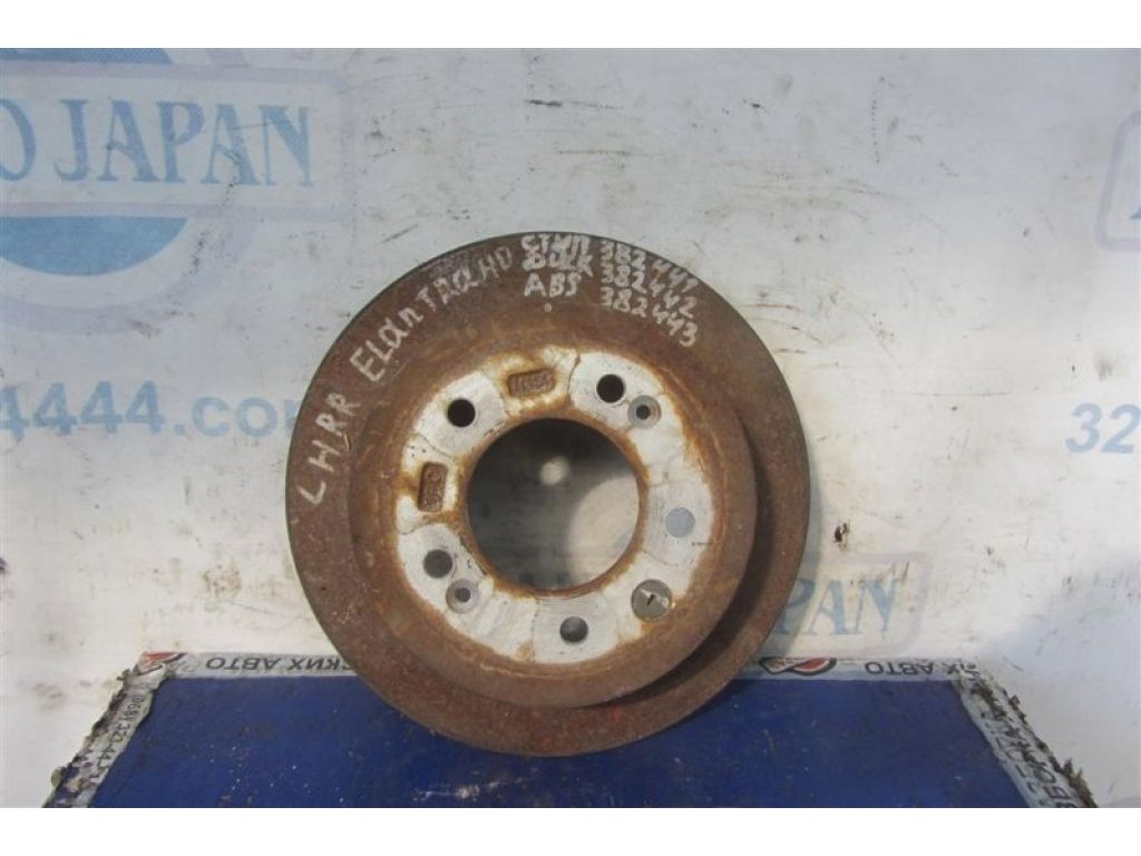 58411-2H300 | Гальмівний диск задній HYUNDAI ELANTRA HD 06-11