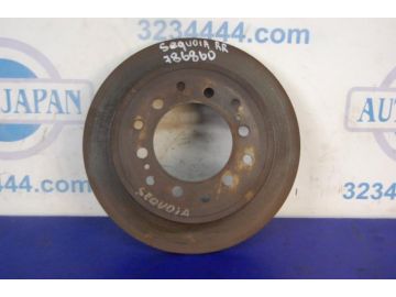 Гальмівний диск задній лів. TOYOTA SEQUOIA 01-07