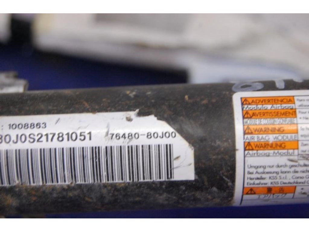 76480-80J00 | Подушка безпеки (штора) прав. SUZUKI SX4 06-13 - Фото 3