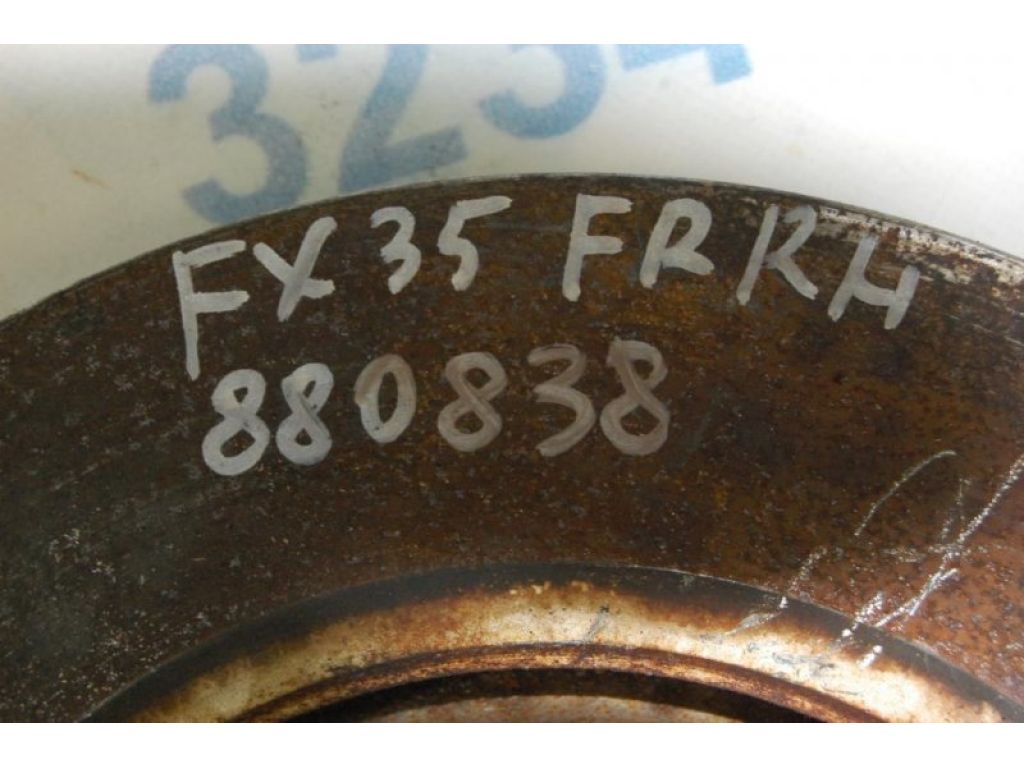 40206-CL70A | Тормозной диск передний INFINITI FX S50 03-08 - Фото 2